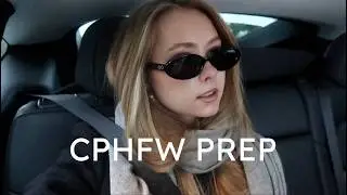 Copenhagen fashion week prep - secondhand shopping & packing