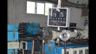 Rubber extruded product process