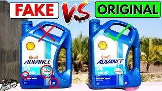 SHELL Engine Oil ORIGINAL VS FAKE || Duplicate Engine Oil