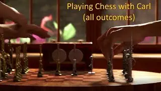 Detroit: Become Human - Playing chess with Carl (all outcomes)