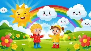 Rain Rain Go Away 🌧️☀️ | Fun Kids Song | Play & Learn Nursery Rhyme 