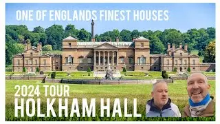 HOLKHAM HALL in Norfolk one of Englands finest Palladian mansions home to the Earls of Leicester...