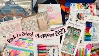 WALMART Back to School shopping 🛒 2022 🖍✏️| New Teacher supplies at Walmart 🍎| regreso a clases