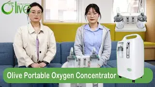 Olive Medical Oxygen Concentartor Dual Flow Oxygen Concentrator For 2 People