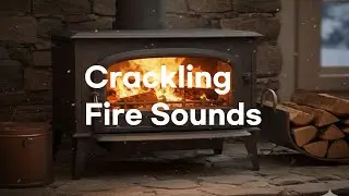 Fireplace ASMR 🔥 Crackling Fire Sounds | Relax &middot; Sleep &middot; Study