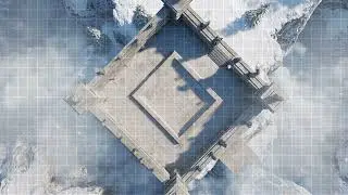 D&D | The Summit Shrine Part 4 Grid | Animated Battle Maps