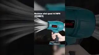AliExpress - Powerful 2000W ONEVAN Electric Turbo Blower, Makita Battery Compatible #Aliexpress #Tur