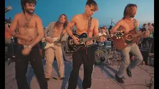 Welcome to Jamrock - The Gulls X @TheBigPushBand , Jamming on Brighton Beach (Damian Marley cover)