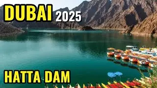 Dubai to Hatta Dam Road Trip [4K] | Hidden Paradise in UAE | Best Places to Visit in Dubai 2025