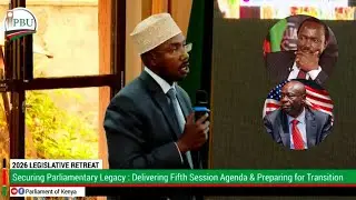Listen to IEBC CEO Marjan Hussein Marjan Presentation before MPs as Opposition call for his outster 