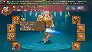 Lords mobile I DOM I vs Rally Trap MrCoca - 2 Round (1 Countered - 2 Mix vs No change equipment)