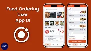 Food Ordering App UI in Ionic | User App