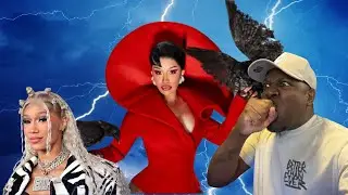 SHE ANNIALATED BIA WITH THIS ONE! CARDI B - PRETTY AND PETTY (AUDIO REACTION!)