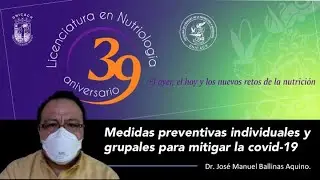 Medidas preventivas individuales y grupales para mitigar la COVID-19.