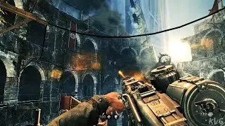 Wolfenstein: The New Order Gameplay (PC UHD) [4K60FPS]