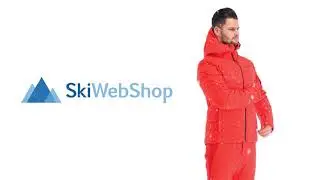 Peak Performance, Frost, ski jacket, men, dynared red