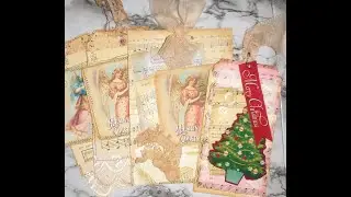 Making New Christmas Ephemera using old Christmas cards