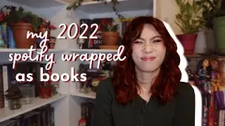 Spotify 2022 Wrapped as Books!!