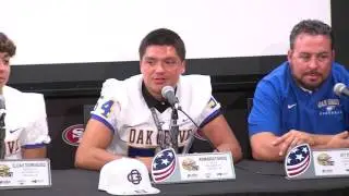 Oak Grove High School at 49ers Media Day