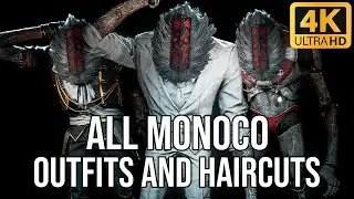 CLAIR OBSCUR: EXPEDITION 33 - ALL MONOCO OUTFITS AND HAIRCUTS