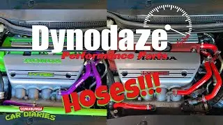 DYNODAZE Performance Parts silicone hose set for the FN2 Type Rs