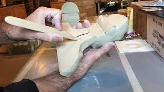 How to hollow out a clay sculpture bust