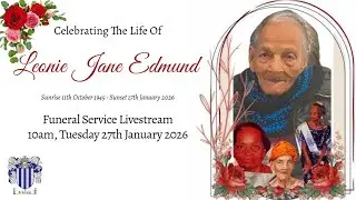 Leonie Jane Edmund Funeral Service Livestream