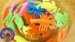 XXL Растущие животные 🐠 10 морских животных, которые растут в воде | Эксперимент своими руками