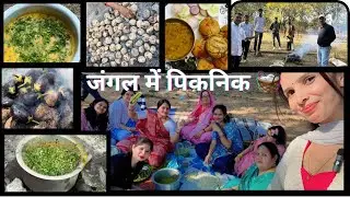 | जंगल में पिकनिक 🧺| Picnic vlog | सतपुड़ा के जंगल मैं हमने बनाई दाल बाटी baingan 🍆 का भरता 😋|| 