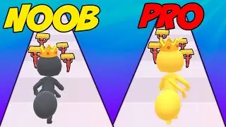 MAX LEVEL/NOOB vs PRO - Tiny Run