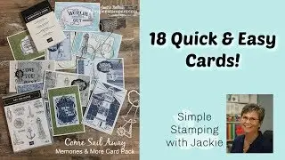 The Secret to Making 18 All Occasion Cards FAST!