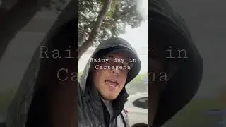 Got stuck in the rain in Cartagena Colombia