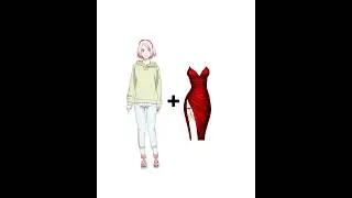 sakura~Chan in party dress ✨🙀 prettiest girl 🌸#sasusaku #sakura #naruto #sasuke #sasukeuchiha #anime