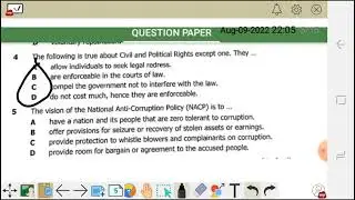 CIVIC EDUCATION PAPER ONE(1) 2021 REVISION GRADE 12 ECZ.