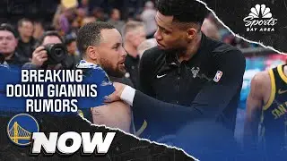 Breaking down latest Giannis rumors, NBA trade deadline chatter | Warriors Now | NBC Sports Bay Area