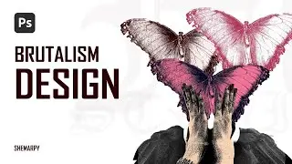 EASY Brutalism Design | Photoshop Tutorial
