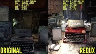 Metro 2033: ORIGINAL vs REDUX | GTX 1070