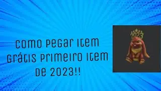 como pwgar item grátis!!(primeiro item de 2023