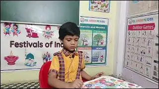 Manya Yadav | LKG Class | Oral Exam | Early Learning & Communication | BGL Play School