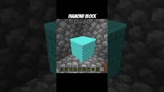 diamond block #minecraft #minecraftsurvivalseries100days #minecraftsurvivalseries100days #gaming