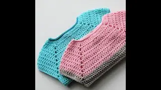 COMO CALCULAR LOS PUNTOS A LA HORA DE HACER UN CANESU EN TODAS LAS TALLAS -CROCHET - GANCHILLO