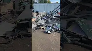 We can't process non-ferrous without the baler! #Scrap-Life #recycle #recycling #aluminim #metal