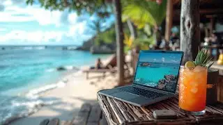 Босса Нова для Работы 🌴 Расслабляющее Джазовое Пианино для Удаленного Офиса и Учебы