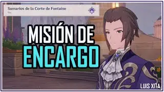 Sumarios de la Corte de Fontaine &bull;〚 Misi&oacute;n de encargo 〛&bull; Livre ✦ Genshin impact