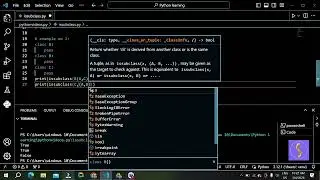(MM) Understanding Python's issubclass() Function: Explained with Examples