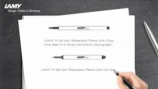 LAMY Rollerball Ink Refills &ndash; M63 & M66