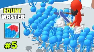 Count Masters: Crowd Clash & Stickman running game - Gameplay Walkthrough Part 5 Levels 41-50