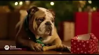 Bulldog Christmas Morning: Treats, Joy, and Zero Patience 😂