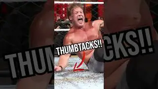 Who Put Chris Jericho In Thumbtacks? #wwe #wweuniverse #chrisjericho