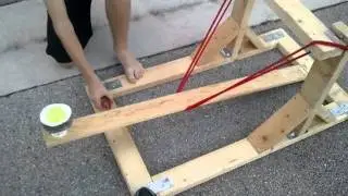 How to make a Water balloon launcher for physics